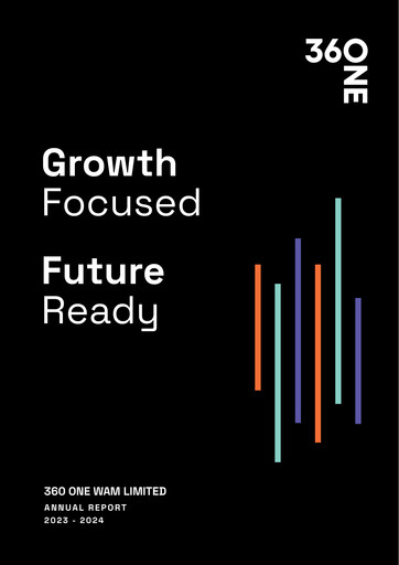 Thumbnail 360 One Wam Annual Report 2023-2024