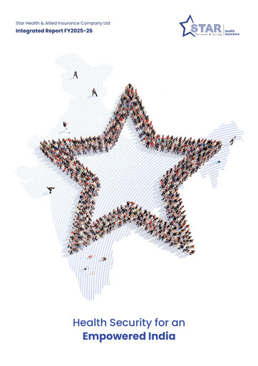 Thumbnail Star Health and Allied Insurance Company Integrated Report 2025-2026