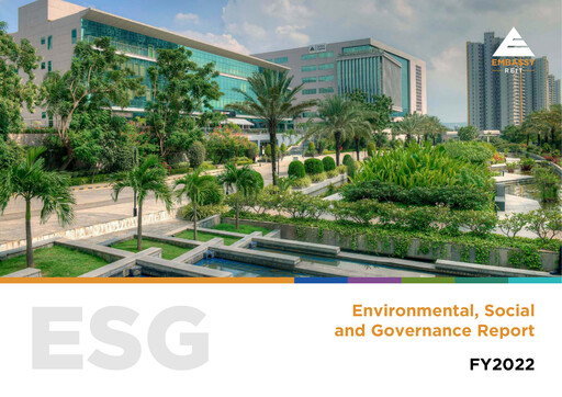 Thumbnail Embassy Office Parks REIT ESG Report fy2022