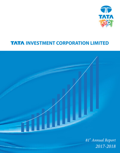 Miniature Tata Investment Corporation Rapport annuel 2017-2018