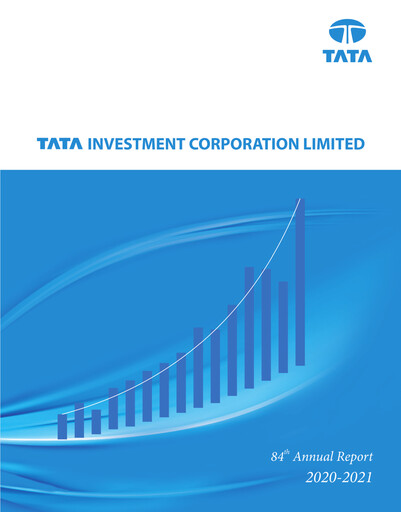 Miniature Tata Investment Corporation Rapport annuel 2020-2021