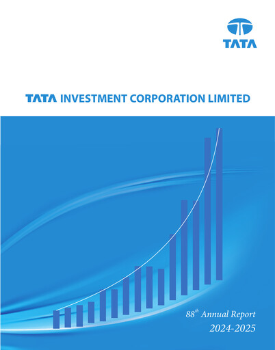 Miniature Tata Investment Corporation Rapport annuel 2024-2025
