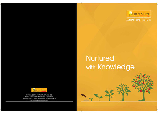 Thumbnail Motilal Oswal Financial Services Annual Report 2015-2016