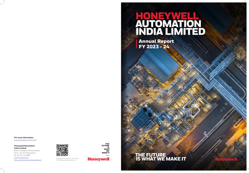 Thumbnail Honeywell Automation India Annual Report 2023-2024