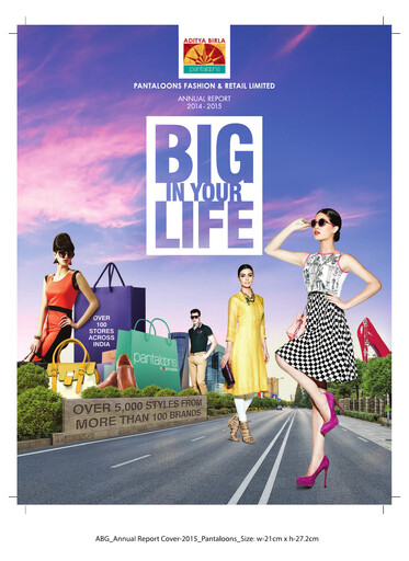 Thumbnail Aditya Birla Fashion and Retail Annual Report 2014-2015