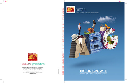 Thumbnail Aditya Birla Fashion and Retail Annual Report 2015-2016