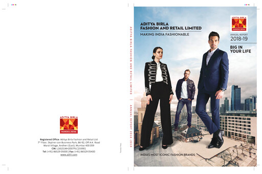 Thumbnail Aditya Birla Fashion and Retail Annual Report 2018-2019