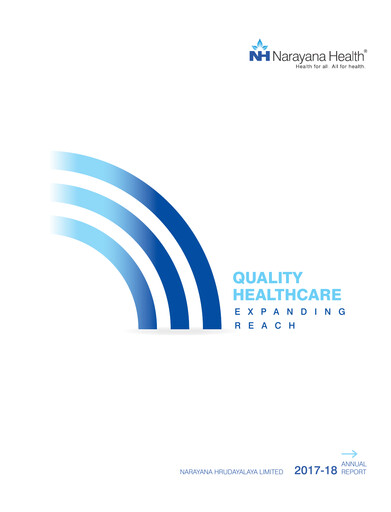 Miniature Narayana Hrudayalaya Rapport annuel 2017-2018
