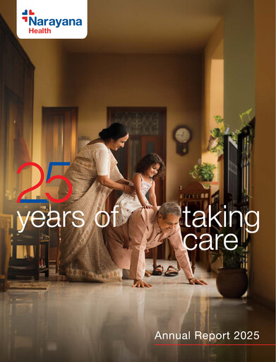 Miniature Narayana Hrudayalaya Rapport annuel 2025