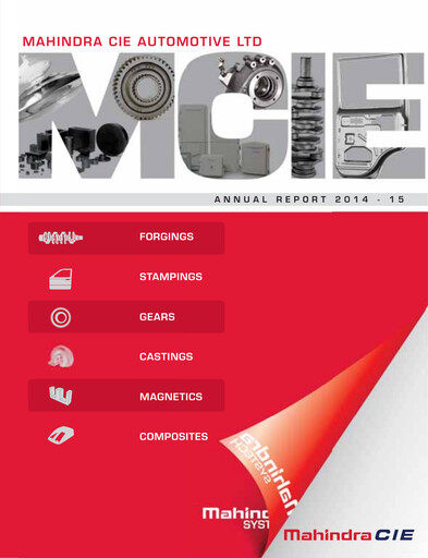 Vorschaubild CIE Automotive India Jahresbericht 2014-2015
