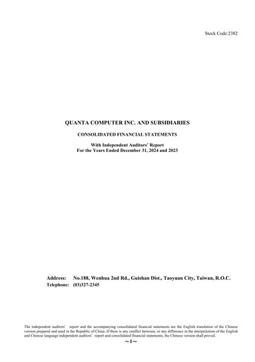 Thumbnail Quanta Computer
 Financial Statement 2023-2024