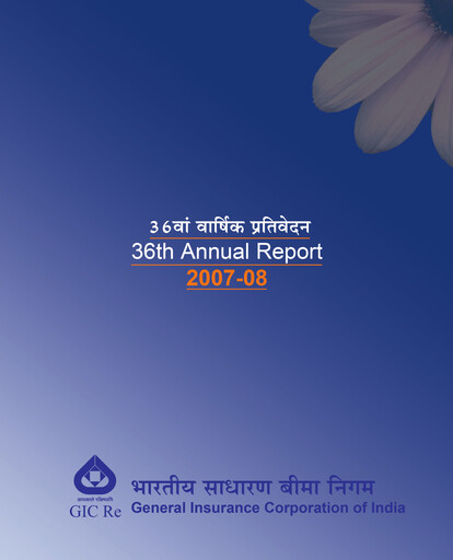 Thumbnail General Insurance Corporation of India
 Annual Report 2007-2008