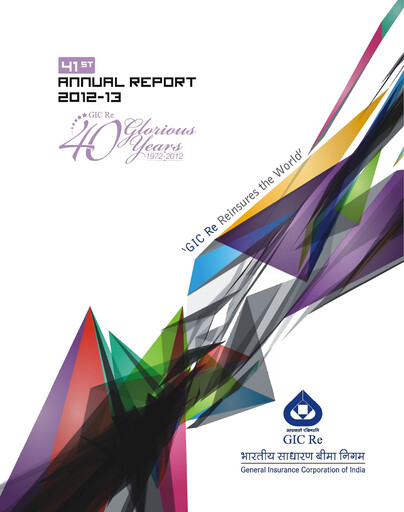 Thumbnail General Insurance Corporation of India
 Annual Report 2012-2013