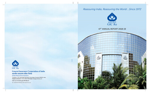 Thumbnail General Insurance Corporation of India
 Annual Report 2018-2019