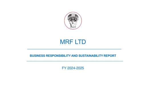 Thumbnail Madras Rubber Factory Sustainability Report 2024-2025