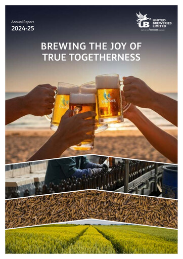 Thumbnail United Breweries Annual Report 2024-2025