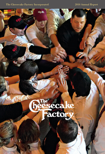 Thumbnail The Cheesecake Factory
 Annual Report 2010