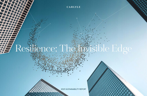 Thumbnail Carlyle Group Sustainability Report 2025