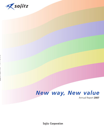 Thumbnail Sojitz Corporation Annual Report 2007