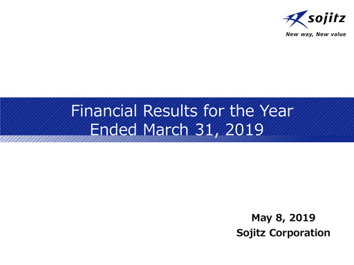 Thumbnail Sojitz Corporation Financial Statement fy2018