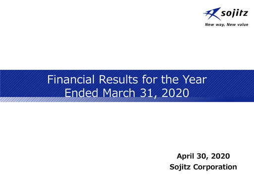 Thumbnail Sojitz Corporation Financial Statement fy2019
