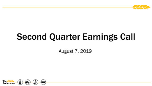 Thumbnail The Andersons, Inc. Quarterly Report 2019-q2