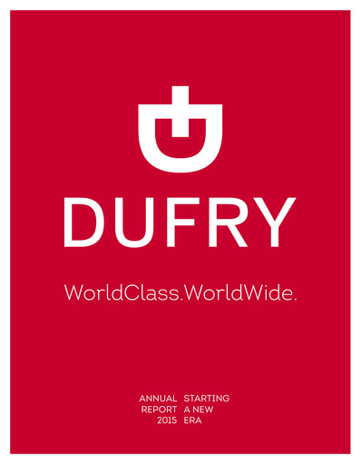 Vorschaubild Avolta AG Jahresbericht 2015