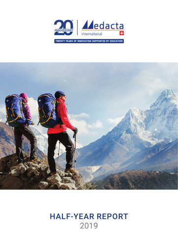 Thumbnail Medacta Group Half-year Report 2019-h1