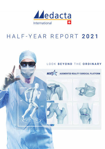Thumbnail Medacta Group Half-year Report 2021-h1