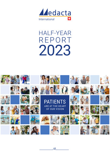 Thumbnail Medacta Group Half-year Report 2023-h1