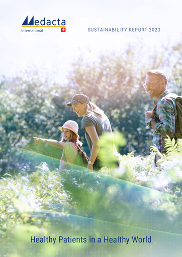 Vorschaubild Medacta Group Nachhaltigkeitsbericht 2023