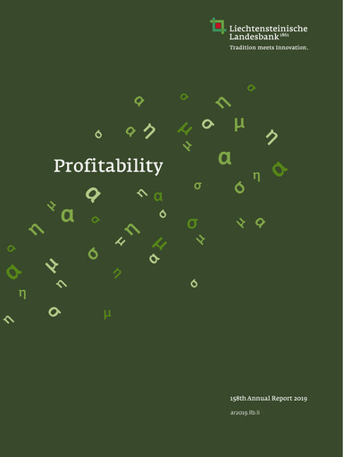 Thumbnail LLB (Liechtensteinische Landesbank) Annual Report 2019