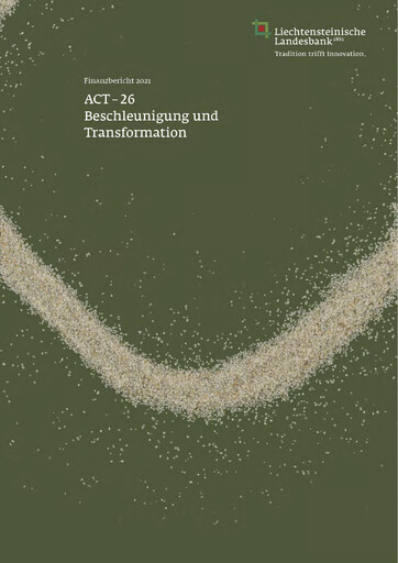 Thumbnail LLB (Liechtensteinische Landesbank) Financial Report 2021