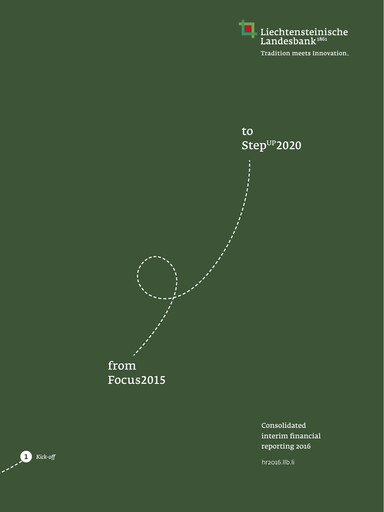 Thumbnail LLB (Liechtensteinische Landesbank) Financial Report 2016-h1