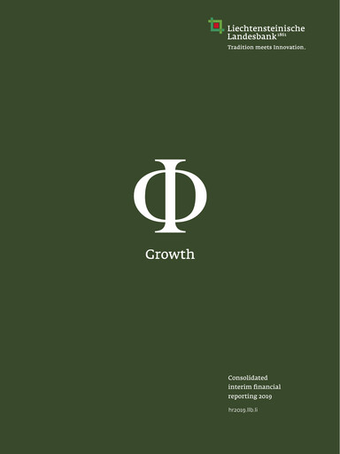 Thumbnail LLB (Liechtensteinische Landesbank) Financial Report 2019-h1