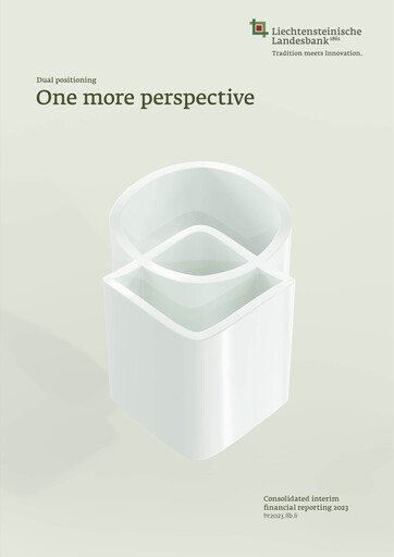 Thumbnail LLB (Liechtensteinische Landesbank) Financial Report 2023-h1