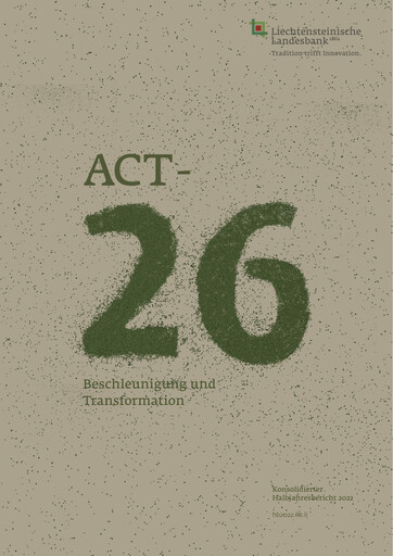 Thumbnail LLB (Liechtensteinische Landesbank) Half-year Report 2022-h1