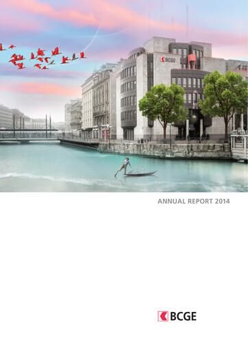 Vorschaubild Banque Cantonale de Genève Jahresbericht 2014