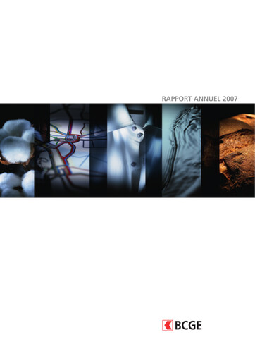 Vorschaubild Banque Cantonale de Genève Jahresbericht 2007