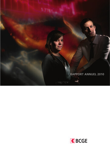 Thumbnail Banque Cantonale de Genève Annual Report 2010