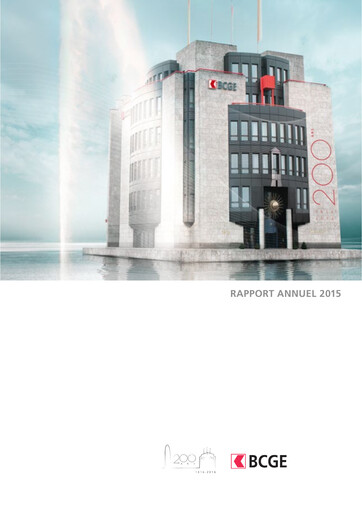 Thumbnail Banque Cantonale de Genève Annual Report 2015