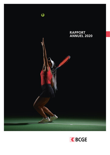 Thumbnail Banque Cantonale de Genève Annual Report 2020