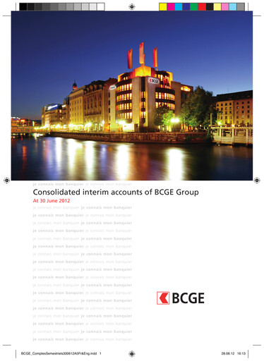 Thumbnail Banque Cantonale de Genève Half-year Report 2012-h1