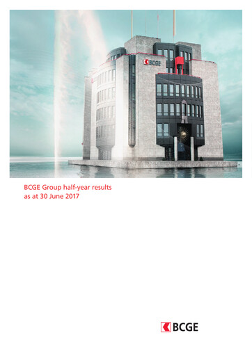 Thumbnail Banque Cantonale de Genève Half-year Report 2017-h1