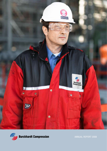 Thumbnail Burckhardt Compression Annual Report 2008