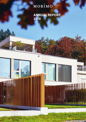 Miniature Mobimo Holding Rapport annuel 2016