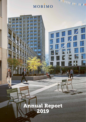 Miniature Mobimo Holding Rapport annuel 2019