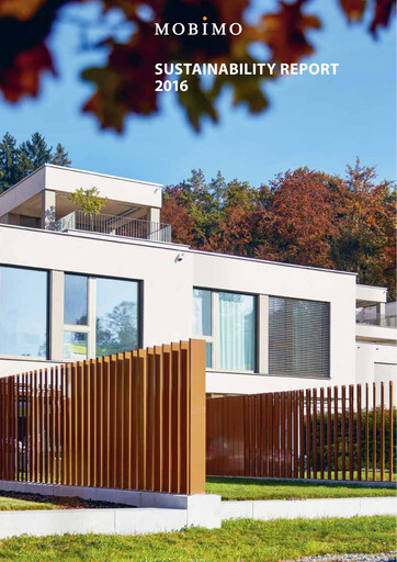 Vorschaubild Mobimo Holding Nachhaltigkeitsbericht 2016