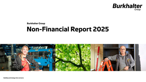 Thumbnail Burkhalter Holding ESG Report 2025