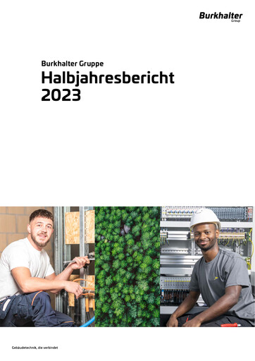Vorschaubild Burkhalter Holding Halbjahresbericht 2023-h1